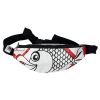 Beadbags Bauchtasche Ri76 weißer Fisch front