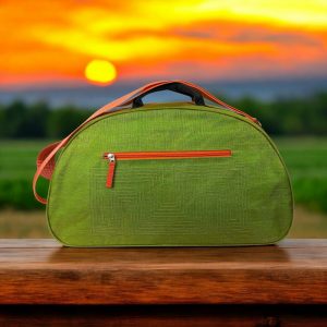 Beadbags Sporttasche aus recycelten Moskitonetz Net8TJ in hellgrün rückseite