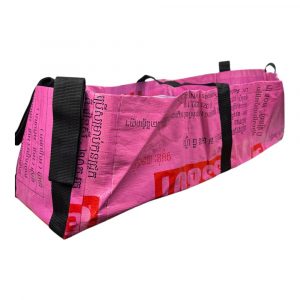 Beadbags Pflanztasche pink seitlich