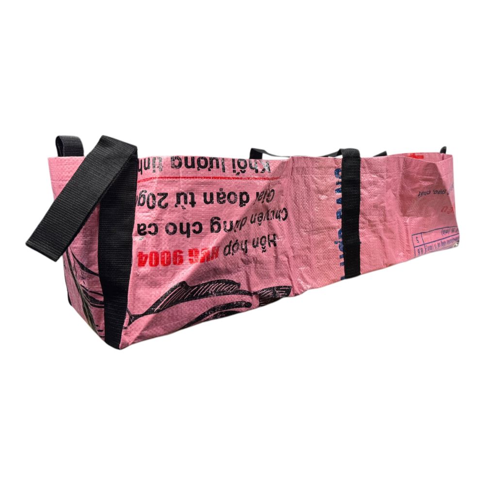 Beadbags Pflanztasche rosa seitlich