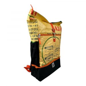 Beadbags Ri102 dunkelgelb seitlich