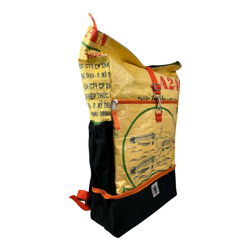 Beadbags Ri102 dunkelgelb seitlich