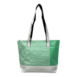 Beadbags Ri79 Ansicht hinten in mint kariert