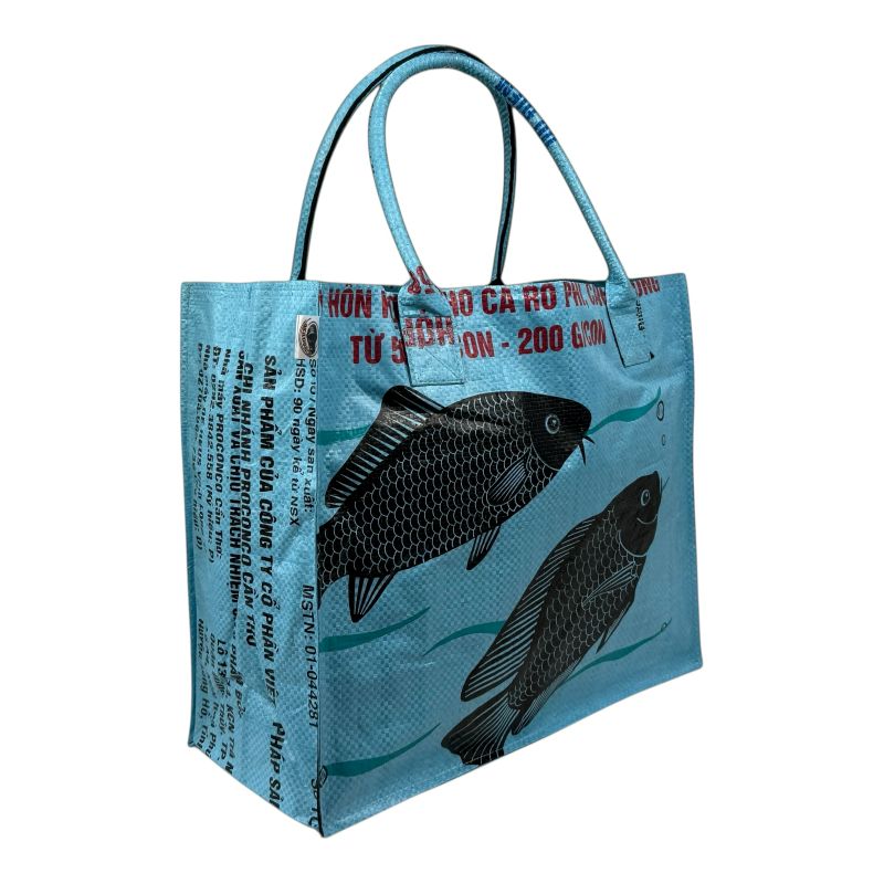 Beadbags Ri94 hellblau Goldfisch seitlich