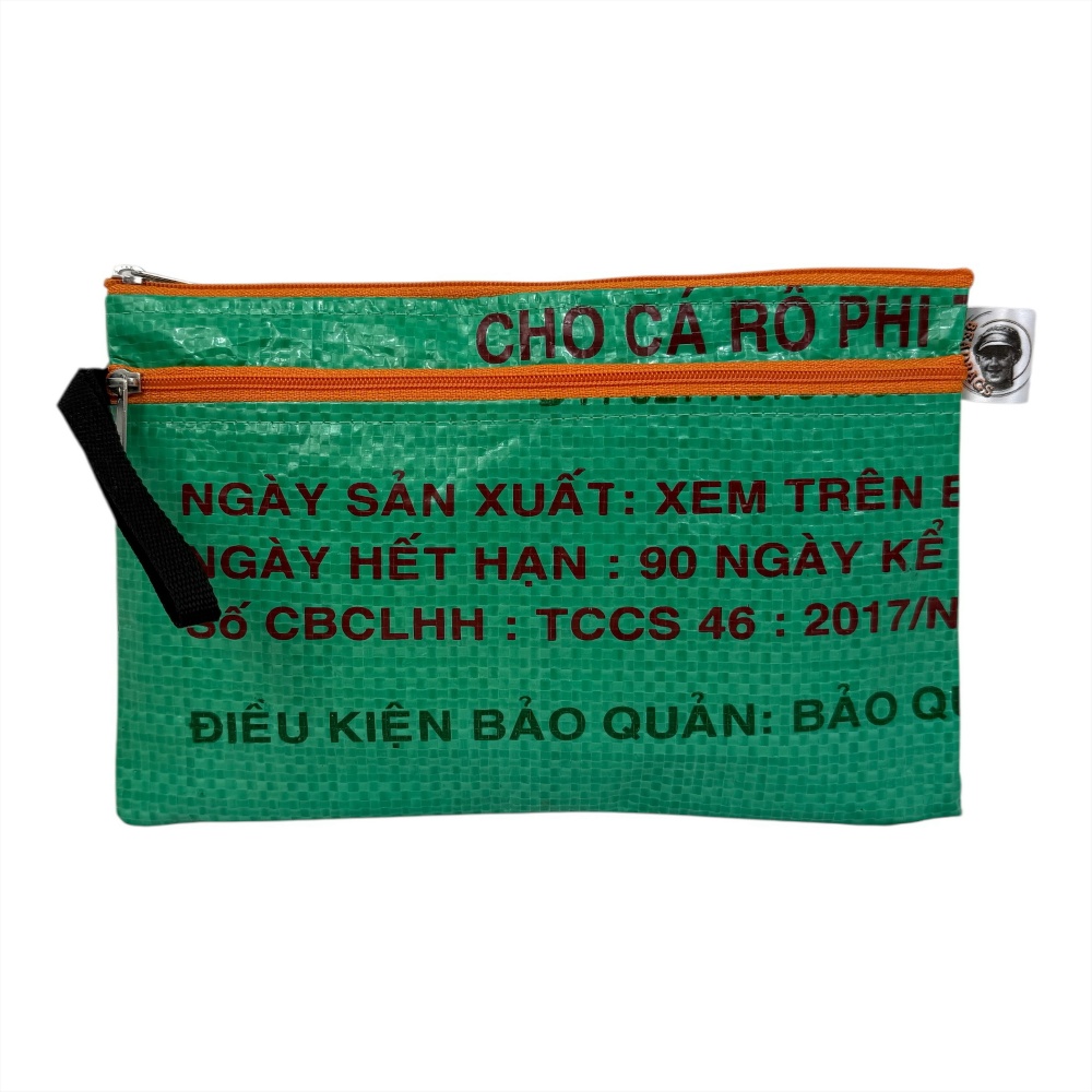 Beadbags Ri74 Kosmetiktasche hellgrün vordere Ansicht