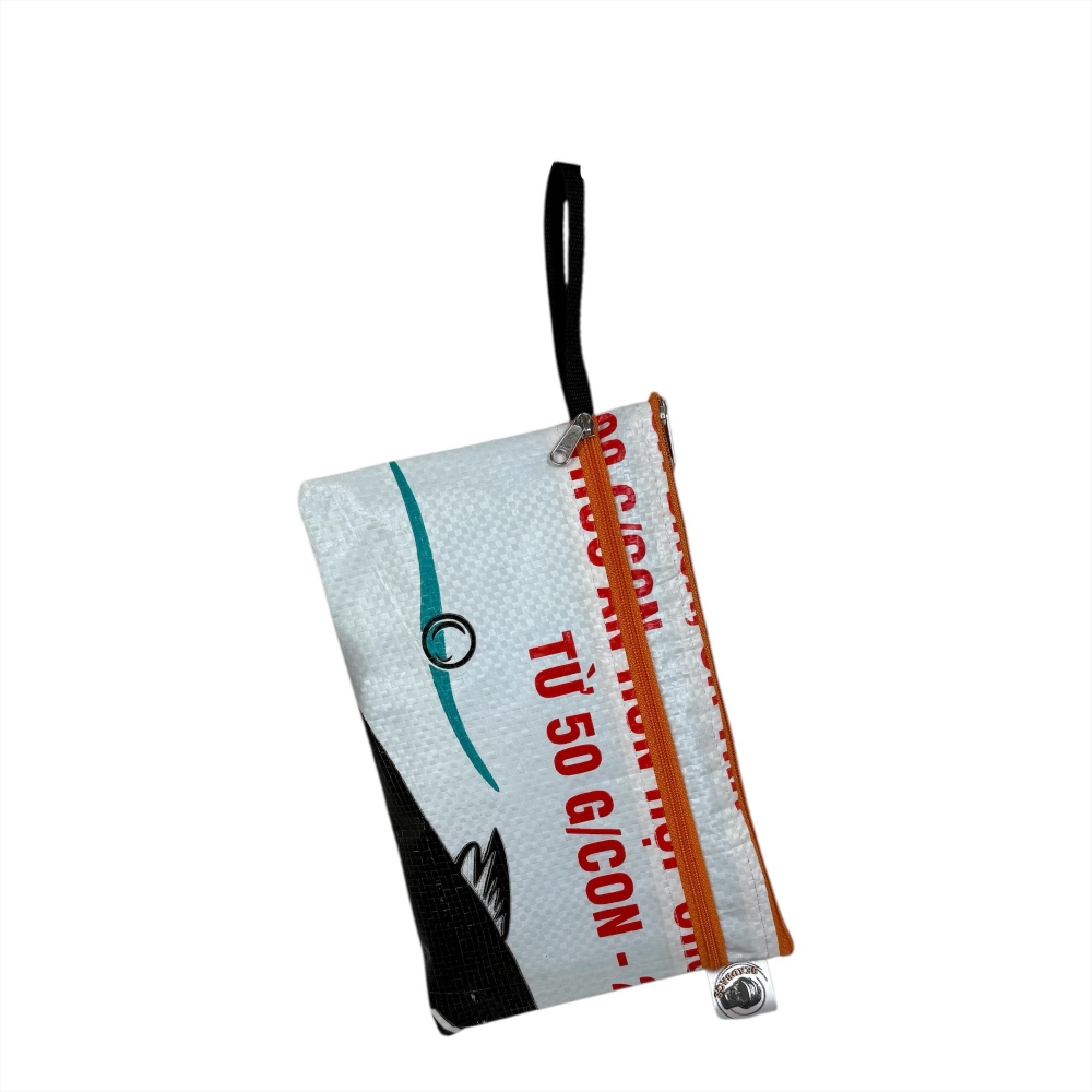 Beadbags Kosmetiktasche /Federmappe Ri74 weiß hängend