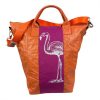 Beadbags Spacy Strand/Universaltasche/Einkaufstasche in klein in orange/pink