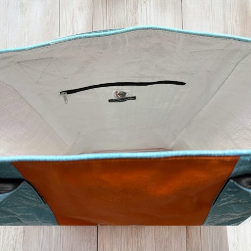 Beadbags Spacy XXL Seepferd blau/orange – Bild 3