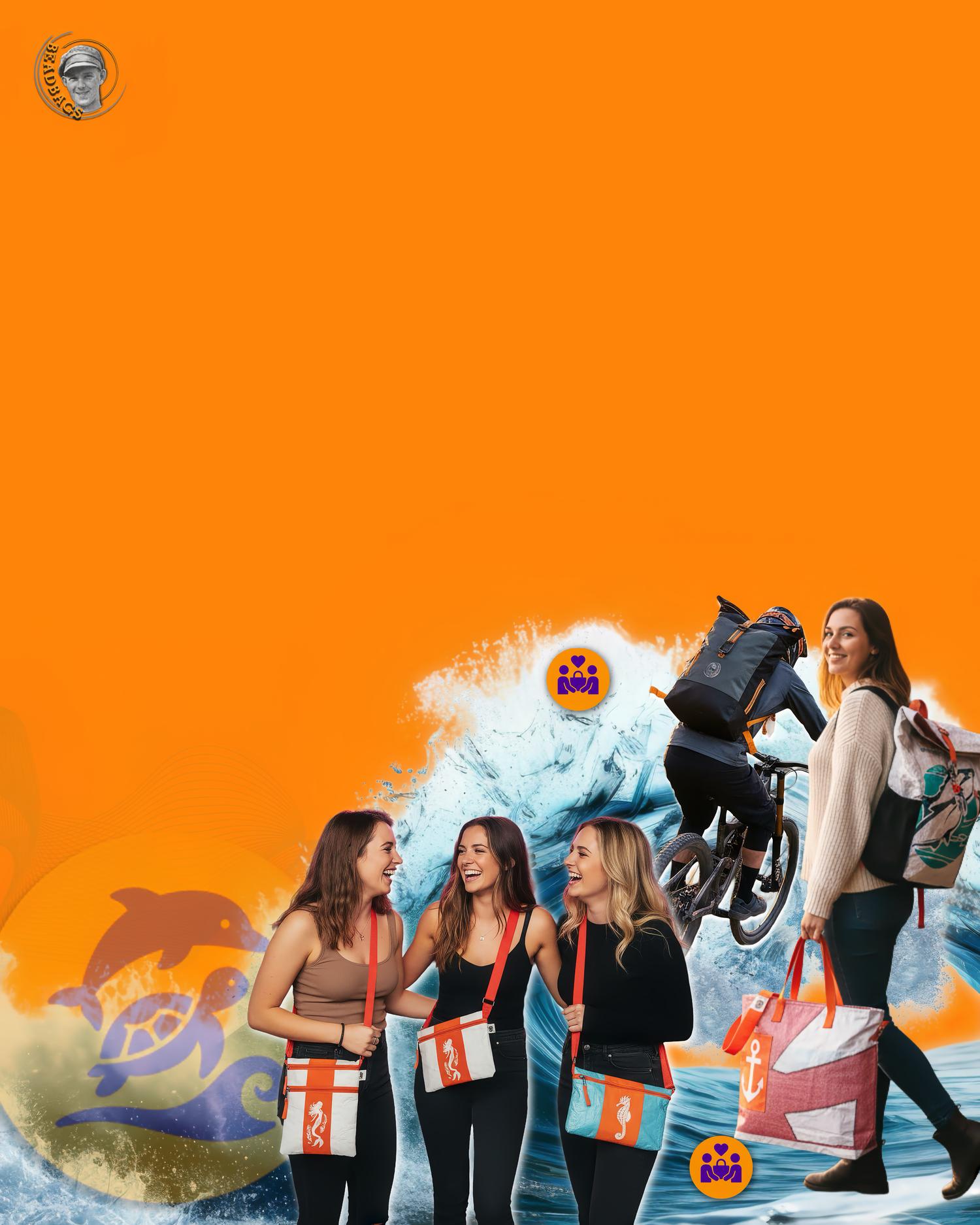 Mobil Banner Promos Beadbags neu nachhaltige Taschen & Rucksäcke