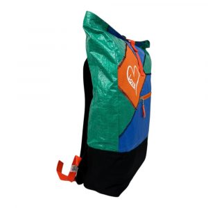 Alternative view of Spacy Love weiß Rucksack Ri104 grün-blau/Patch orange