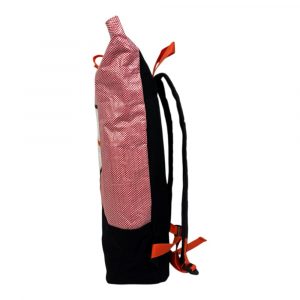 Alternative view of Spacy Anker weiß Rucksack Ri104 rosa kariert /Patch orange