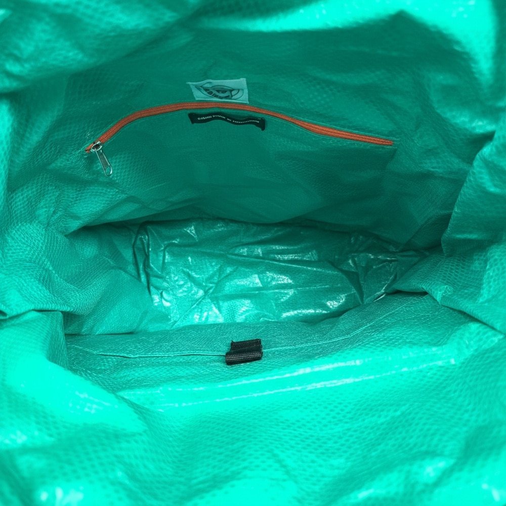 Beadbags Spacy Rucksack Ri104 grün-weiß/Patch orange - Anker weiß – Bild 7