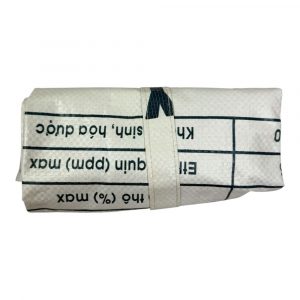 Nachhaltige Einkaufstasche aus recyceltem Reissack – fair produziert, vegan, wasserabweisend & superleicht. Jedes Stück handgemacht und ein echtes Unikat.