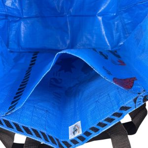 Beadbags Große Multifunktionstasche aus recycelten Reissack Ri42 dunkelblau – Bild 4