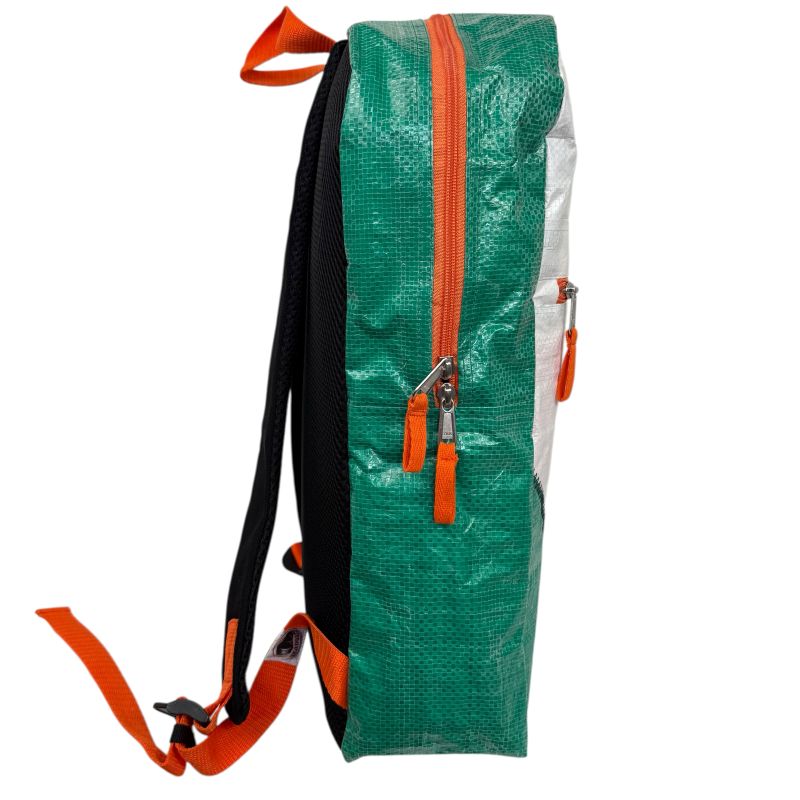 Beadbags maritimer Segelrucksack Ri105 grün/weiß – Bild 3