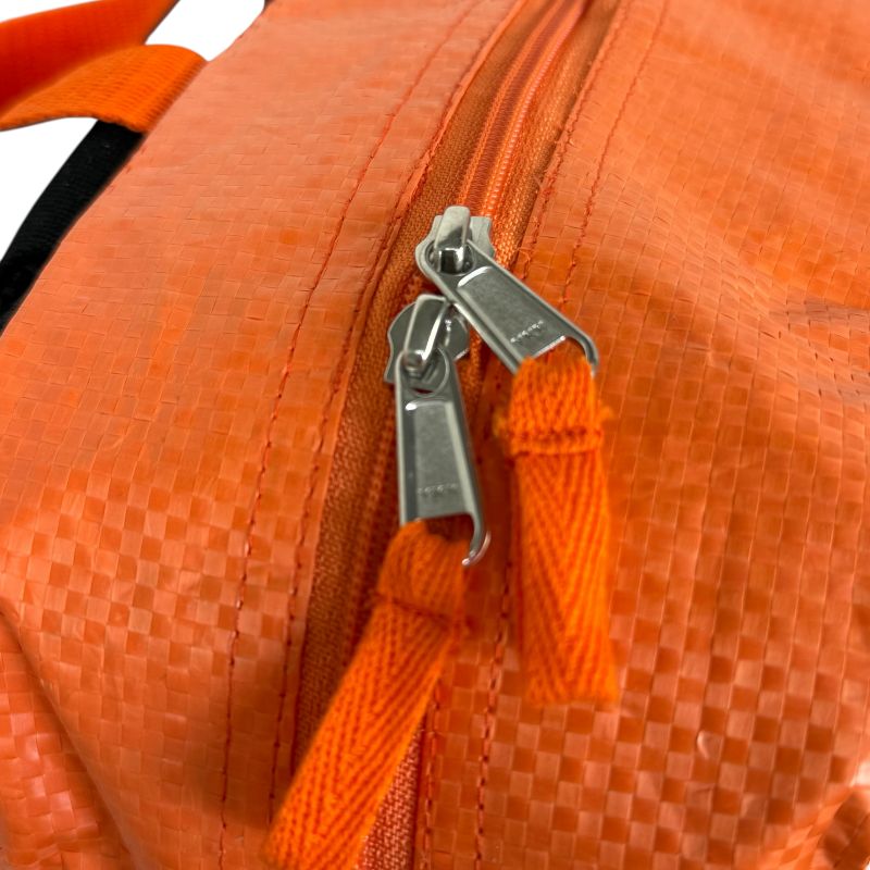Beadbags maritimer Segelrucksack Ri105 orange/weiß – Bild 9