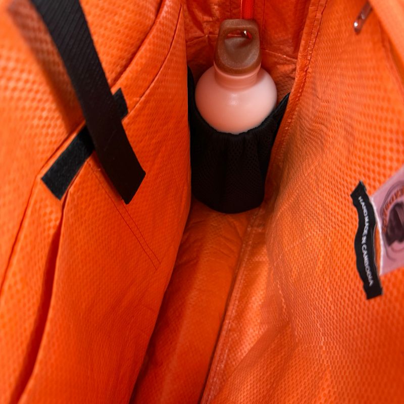 Beadbags maritimer Segelrucksack Ri105 orange/weiß – Bild 13
