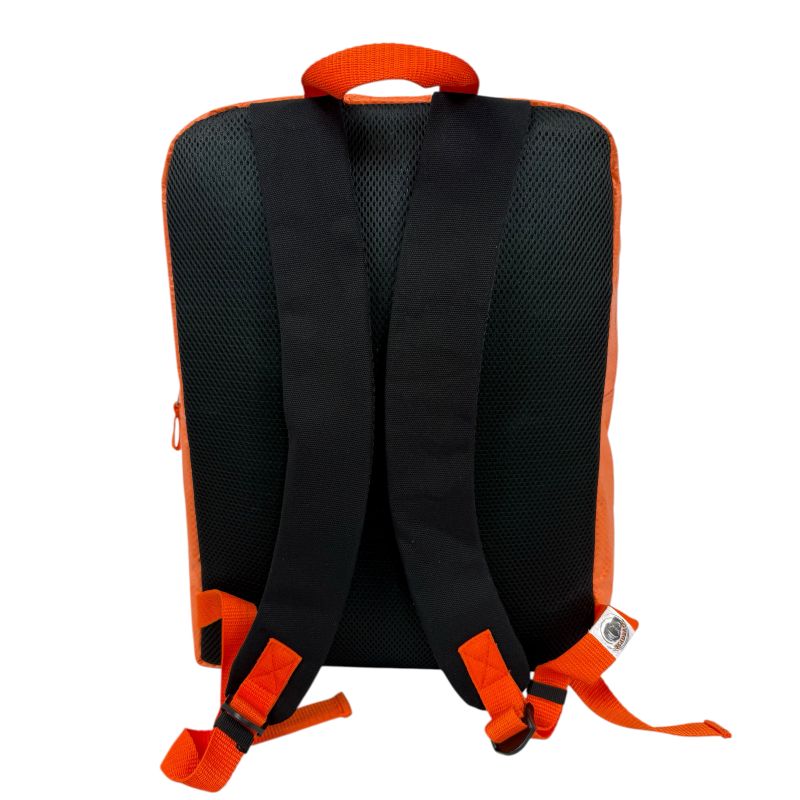 Beadbags maritimer Segelrucksack Ri105 orange/weiß – Bild 5