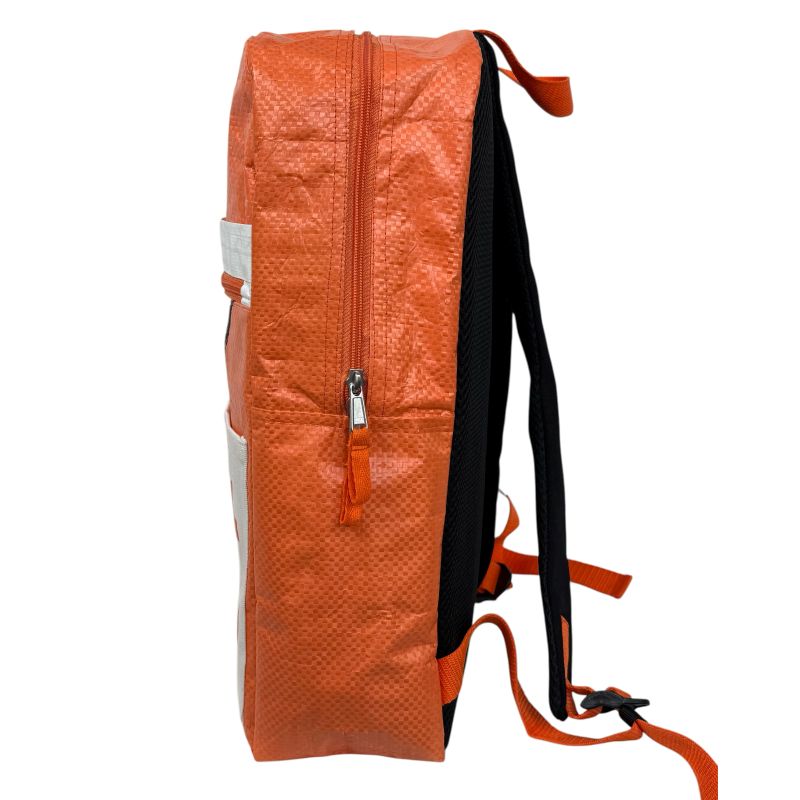 Beadbags maritimer Segelrucksack Ri105 orange/weiß – Bild 4