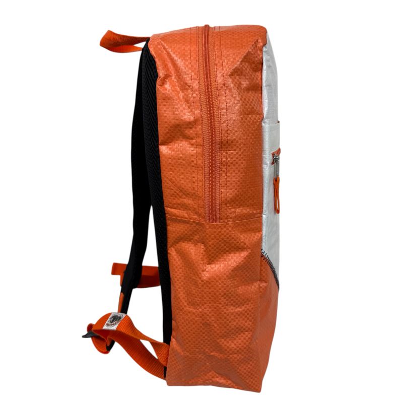 Beadbags maritimer Segelrucksack Ri105 orange/weiß – Bild 2