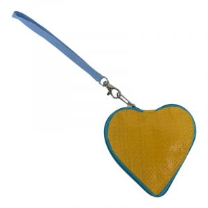 Alternative view of Beadbags HA110 kleines Herz mit Anker blau Reißverschluss blau