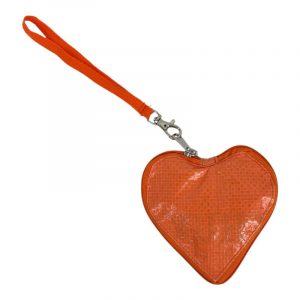 Alternative view of Beadbags HA110 kleines Herz mit Anker orange-weiß