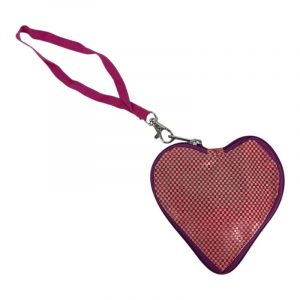 Alternative view of Beadbags HA110 kleines Herz mit Anker pink-weiß Reißverschluss pink