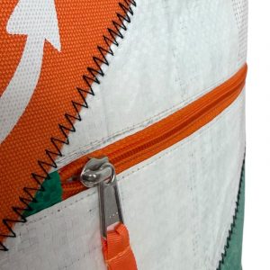 Spacy Anker rosa Rucksack Ri104 dunkelgrün /Patch orange – Bild 4
